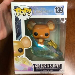 Disney Pop! Vinyl Gus Gus in Slippers